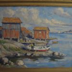 427 5287 Oljemålning